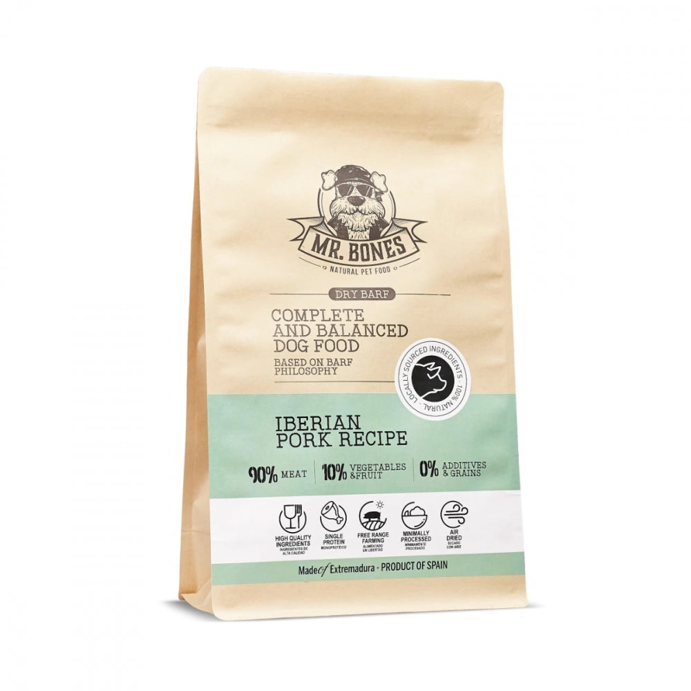Mr. Bones Dry BARF Iberisk Svinekjøtt. 3kg