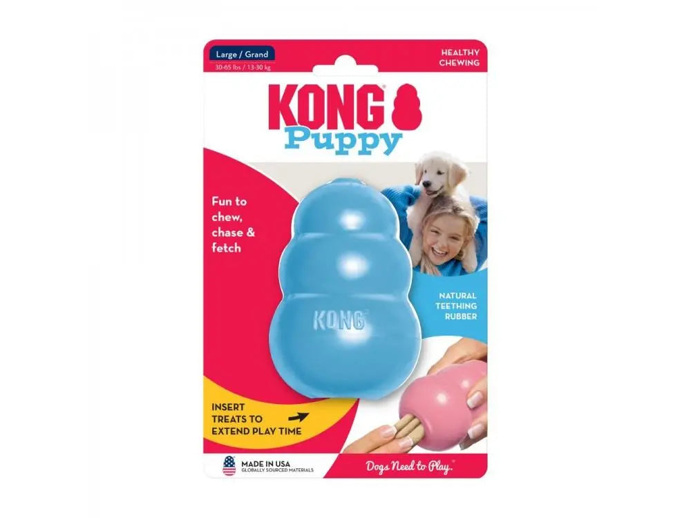 Kong Puppy Blå & Rosa