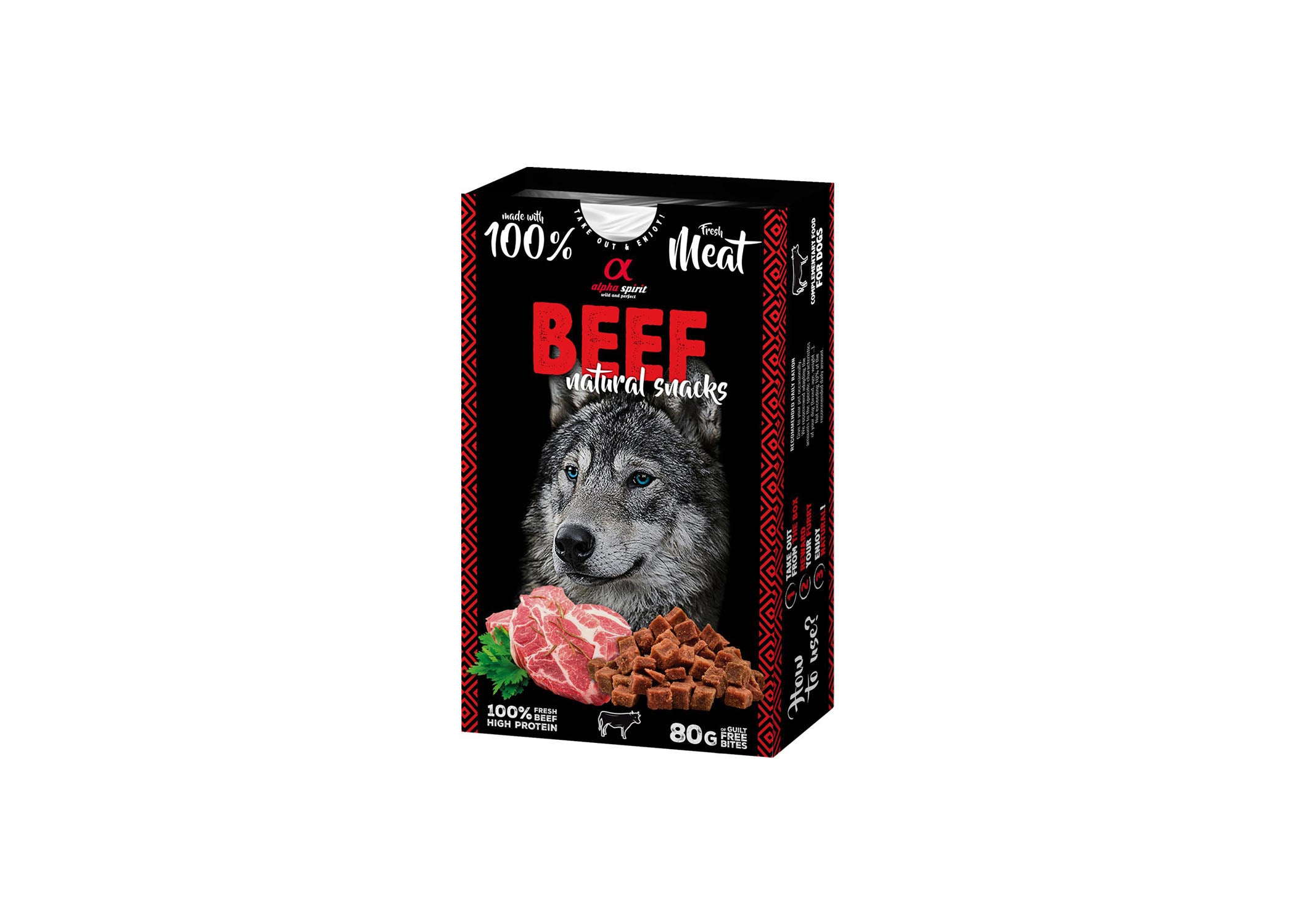 Alpha Spirit Naturals Beef Godbiter 80g