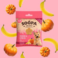 Banan & gresskar minibites 50gr