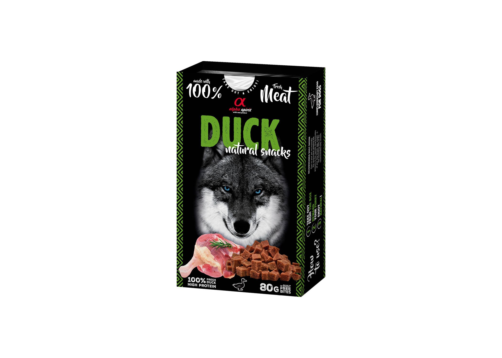 Alpha Spirit Naturals Duck Godbiter 80g