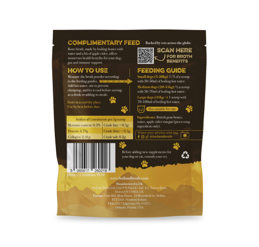 Bone Broth – Geit 50gr