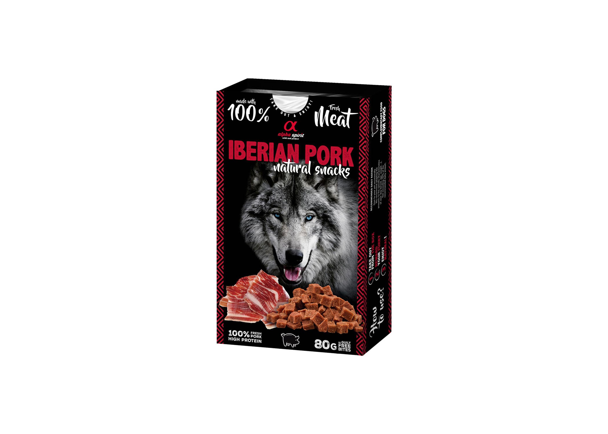 Alpha Spirit Naturals Iberian pork Godbiter 80g