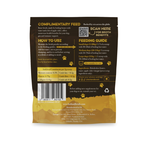 Bone Broth – Hjort 50gr