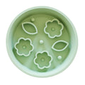 Flower + Leaf Slow Feeder Bowls Grønn Medium