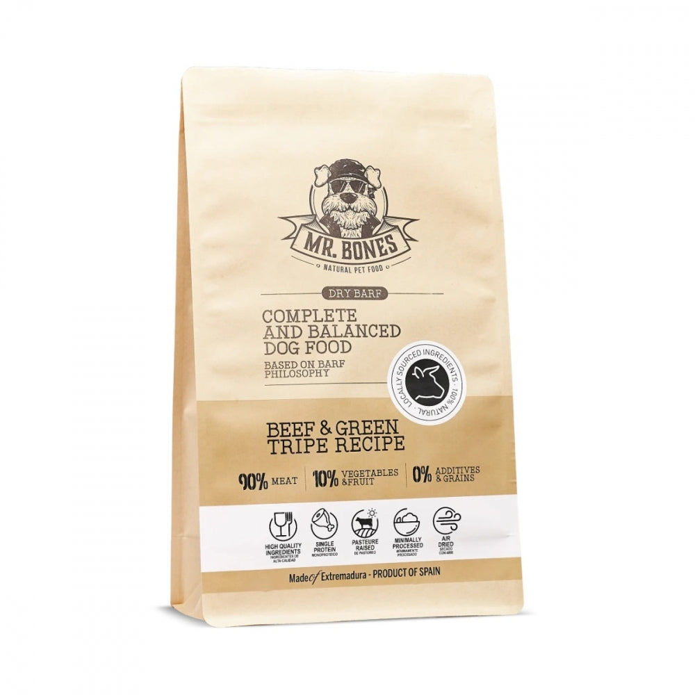 Mr. Bones Dry BARF Storfe og Vom. 3kg