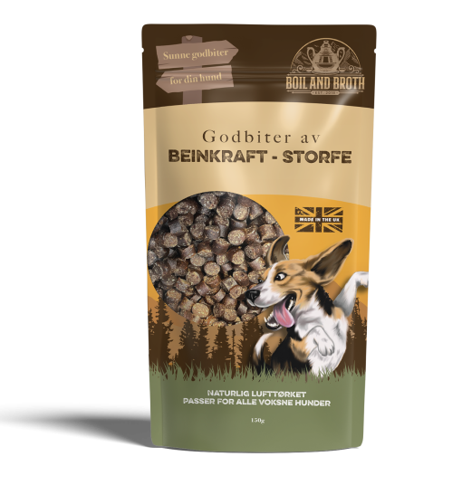 Godbiter av beinkraft – Storfe 150gr