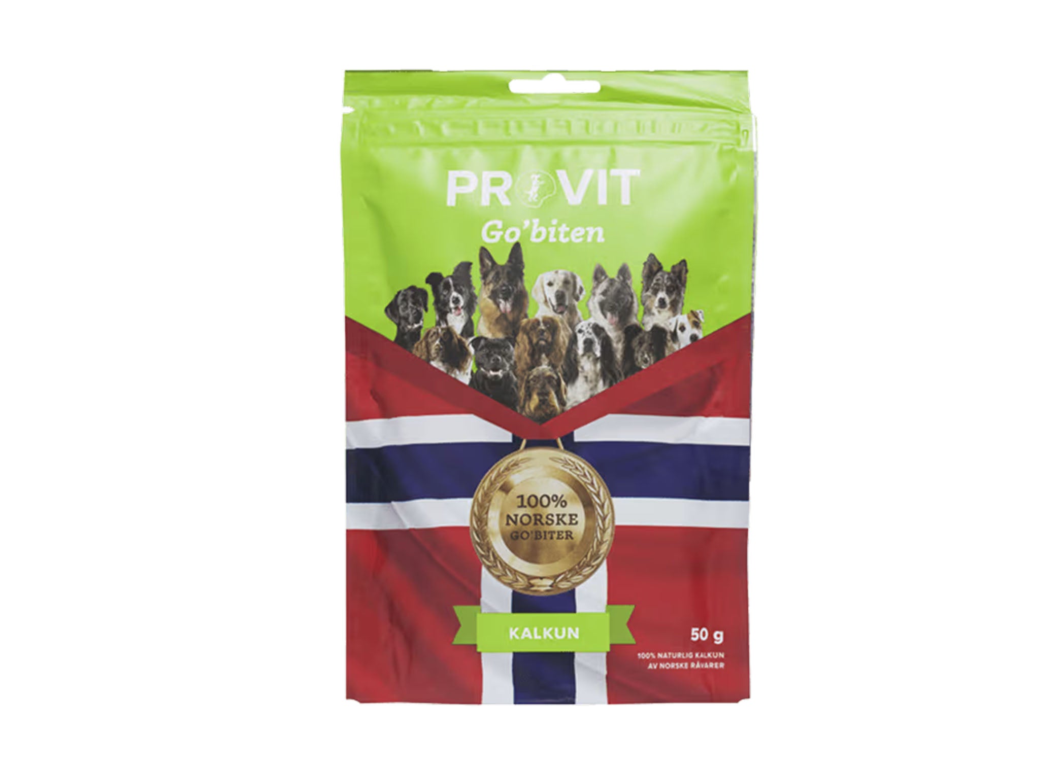 PROVIT Frysetørket Kalkun 50gr Hund