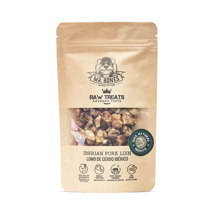 Mr. Bones Raw Treats Iberian Pork Loin 400g