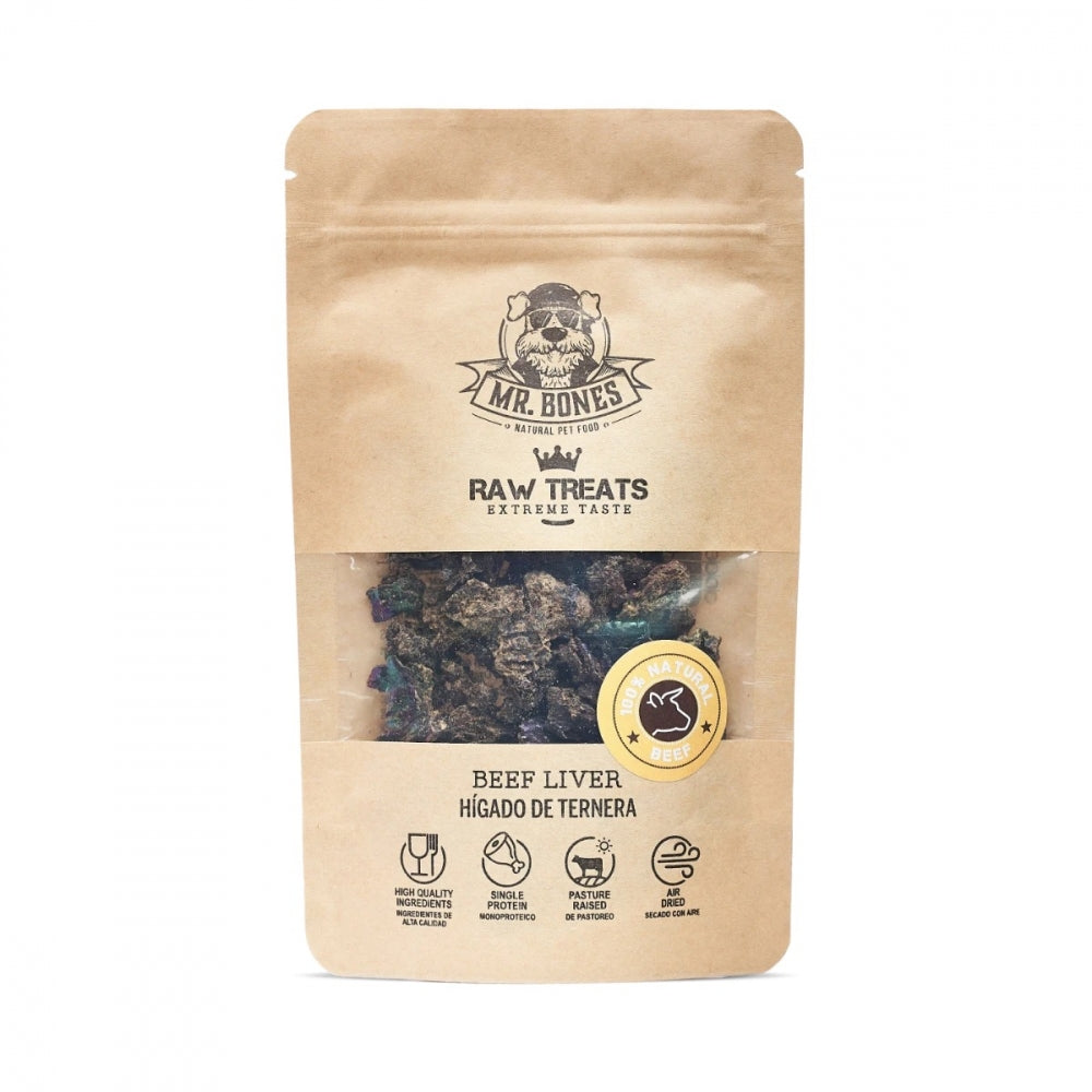 Mr. Bones Raw Treats Okselever 45g