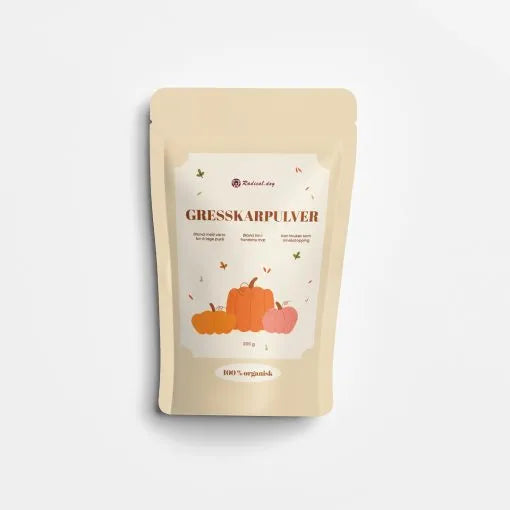 Gresskarpulver 200g