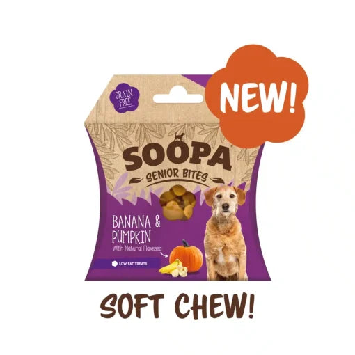 Seniorbites – Banan, gresskar & Linfrø 50gr