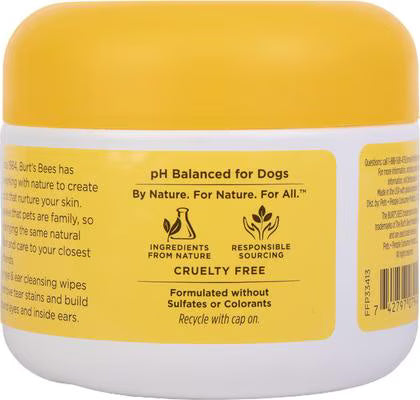 Burt’s Bees Eye & Ear Cleansing Wipes, 100stk